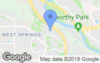 Map of Victoria, AB