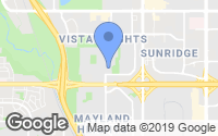Map of Victoria, AB