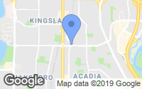 Map of Victoria, AB