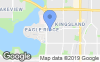Map of Victoria, AB