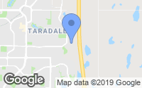 Map of Victoria, AB