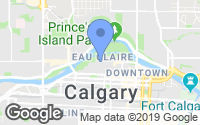 Map of Victoria, AB