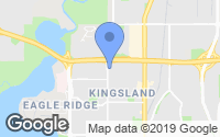 Map of Victoria, AB