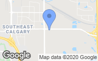 Map of Victoria, AB