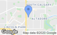 Map of Victoria, AB