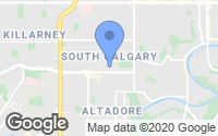 Map of Victoria, AB