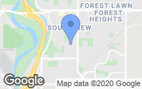 Map of Victoria, AB