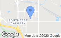 Map of Victoria, AB