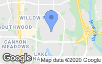 Map of Victoria, AB